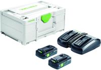 LADDPAKET FESTOOL 577109 SYS 18V 2X4,0/TCL 6 DUO