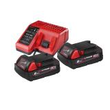 Batterikit Milwaukee M18 NRG-202