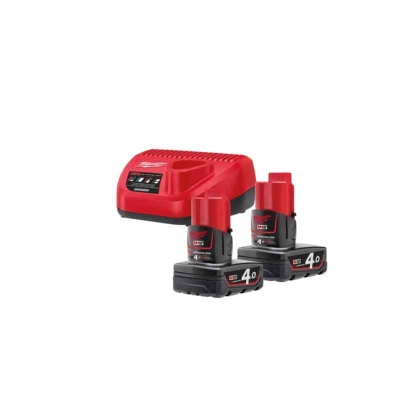 Batterikit Milwaukee M12 NRG-402 - BATTERI KIT M12NRG-402 MILWAUKEE 4933459211