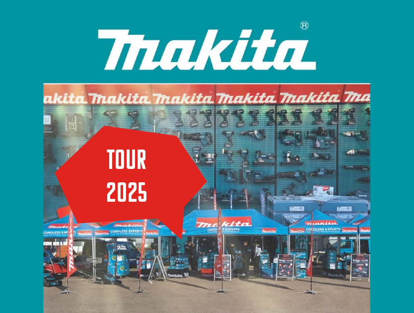 informationsbild, makita tour 2025